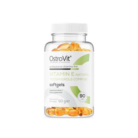 OstroVit Vitamina E naturala - 90 Capsule